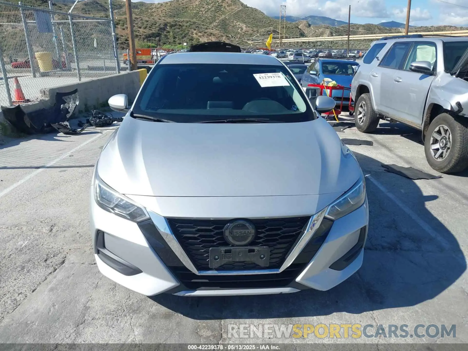 12 Photograph of a damaged car 3N1AB8CVXPY284504 NISSAN SENTRA 2023