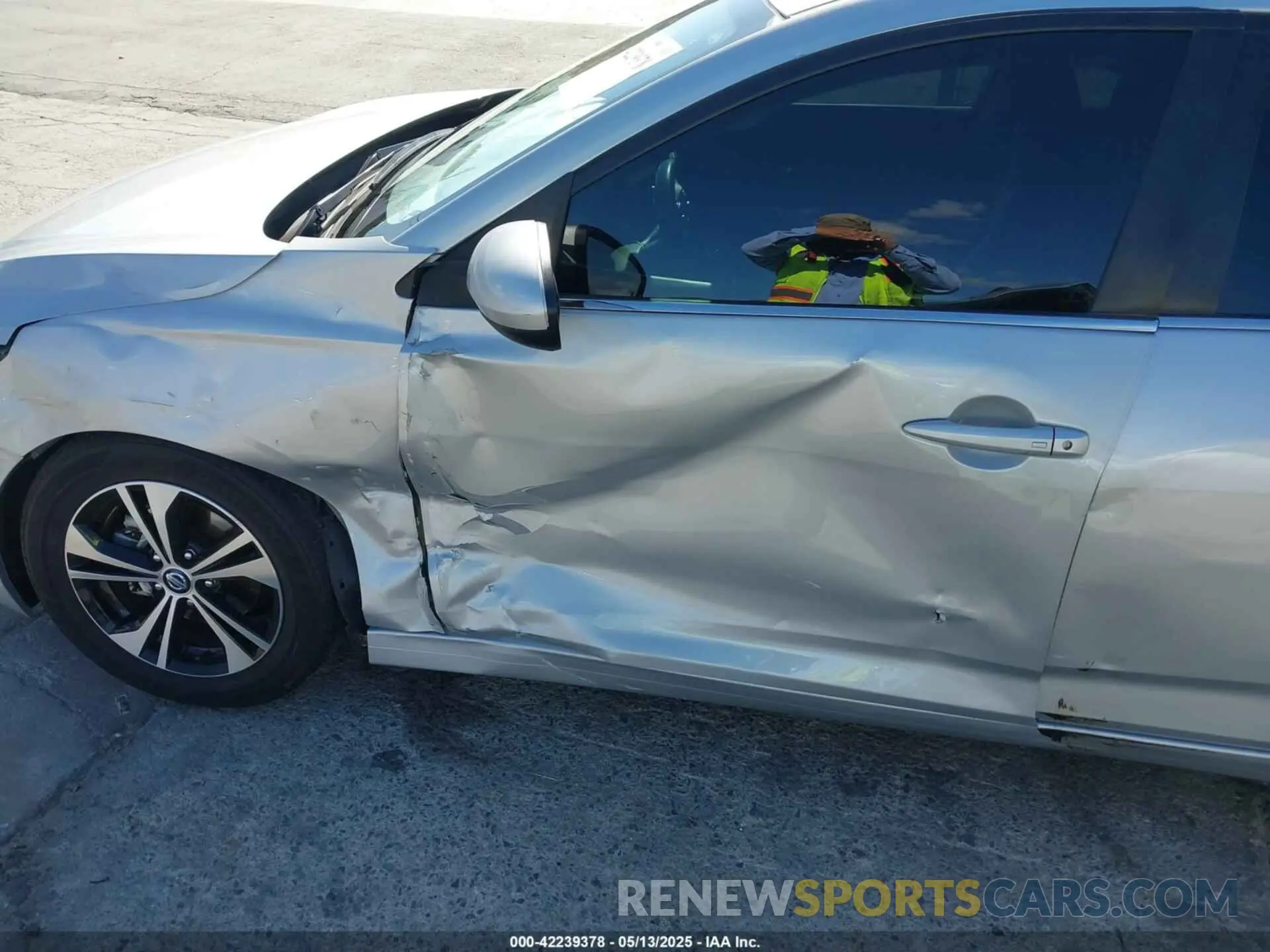 17 Photograph of a damaged car 3N1AB8CVXPY284504 NISSAN SENTRA 2023