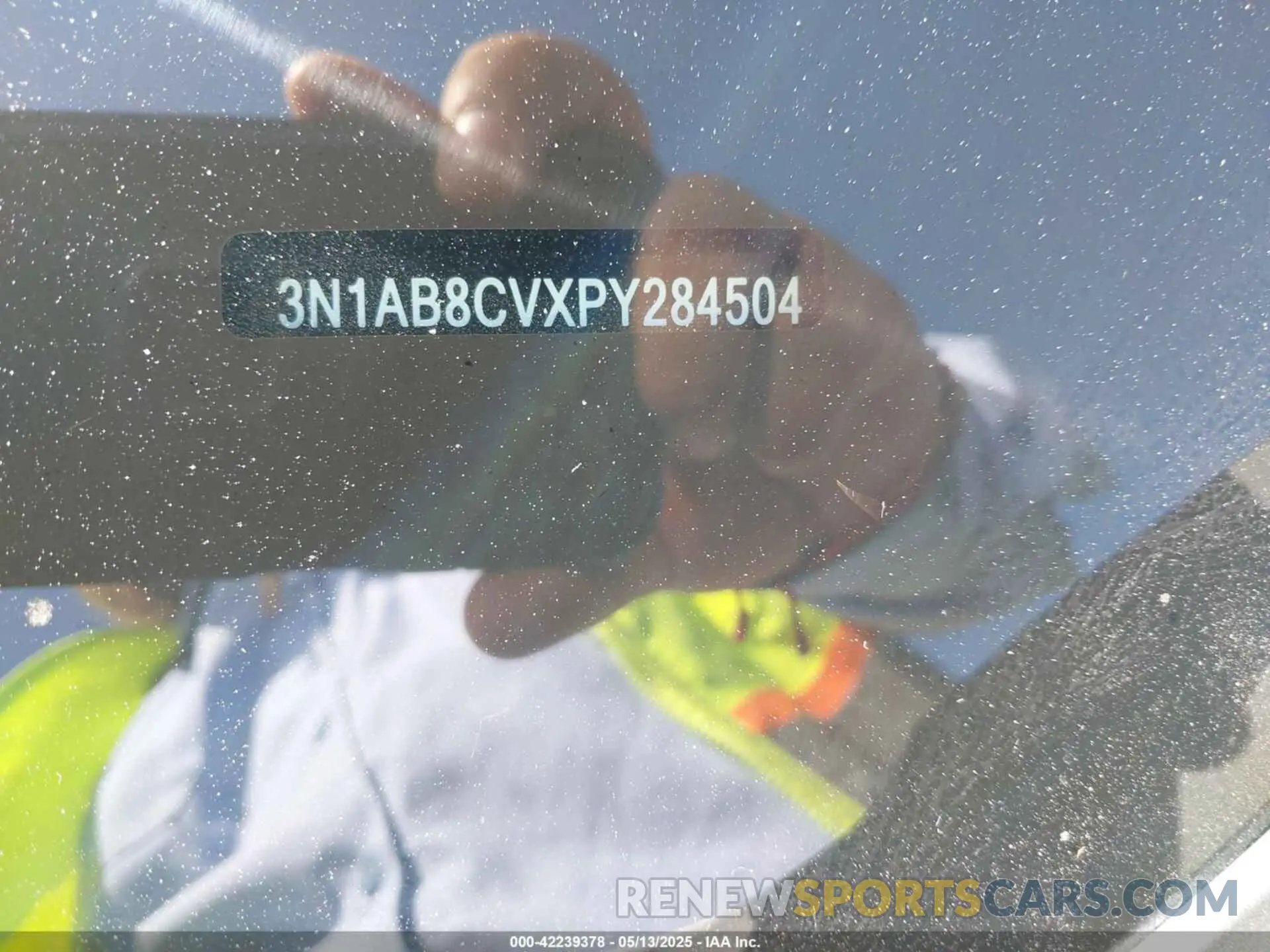 9 Photograph of a damaged car 3N1AB8CVXPY284504 NISSAN SENTRA 2023