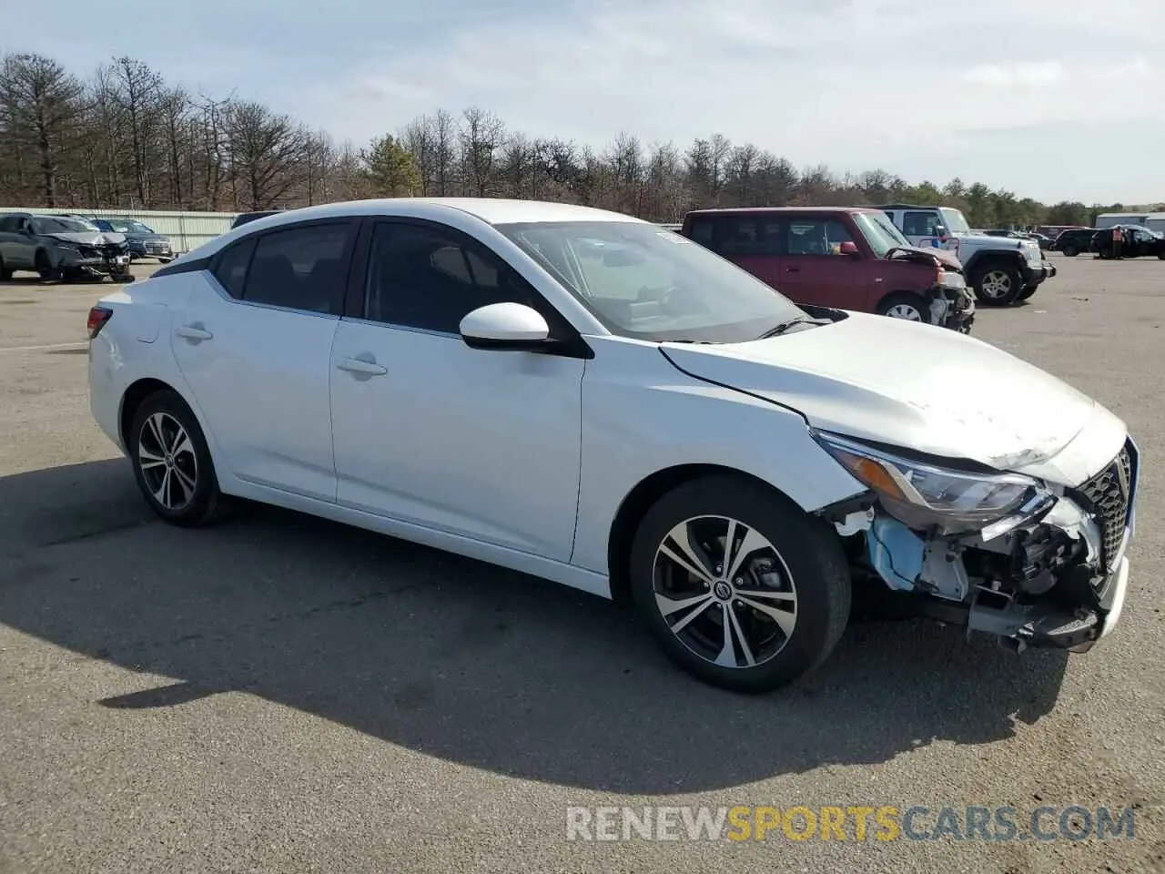 4 Photograph of a damaged car 3N1AB8CVXPY290366 NISSAN SENTRA 2023