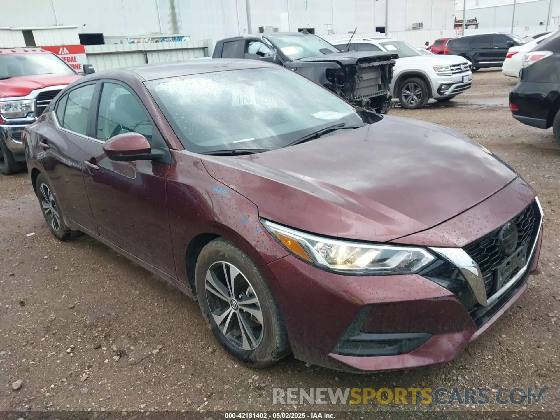 1 Photograph of a damaged car 3N1AB8CVXPY309563 NISSAN SENTRA 2023