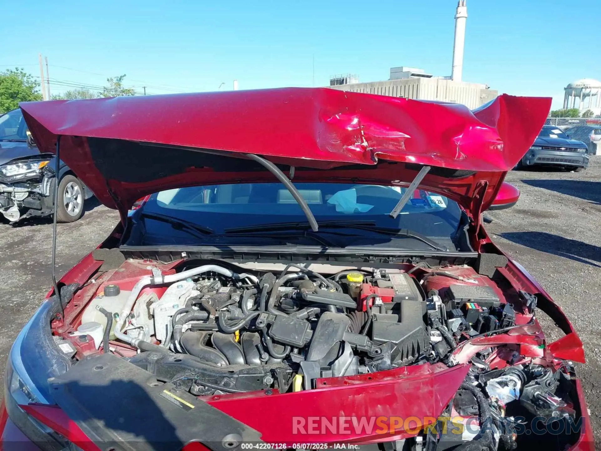 10 Photograph of a damaged car 3N1AB8CVXPY313130 NISSAN SENTRA 2023