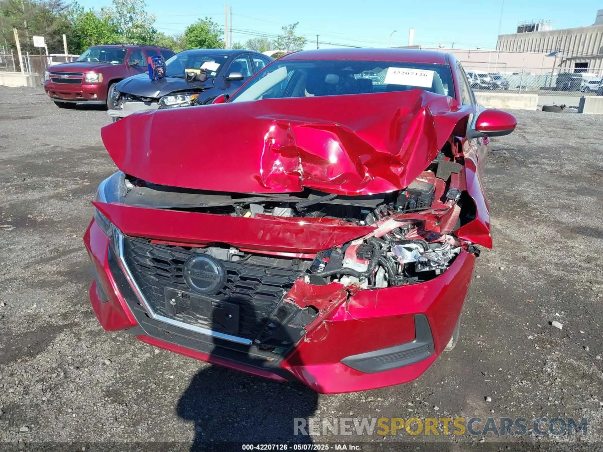 6 Photograph of a damaged car 3N1AB8CVXPY313130 NISSAN SENTRA 2023
