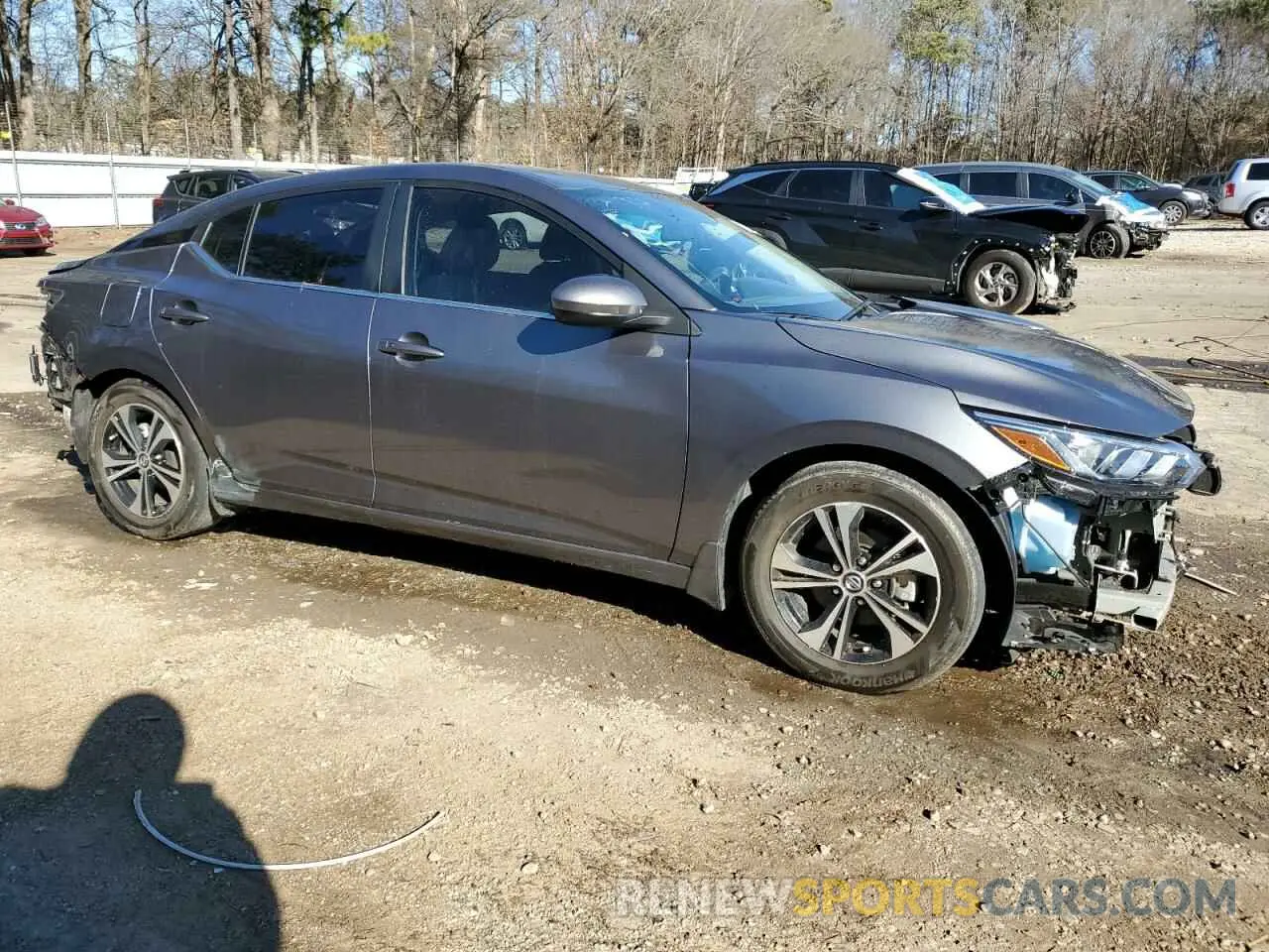 4 Photograph of a damaged car 3N1AB8CVXPY313693 NISSAN SENTRA 2023