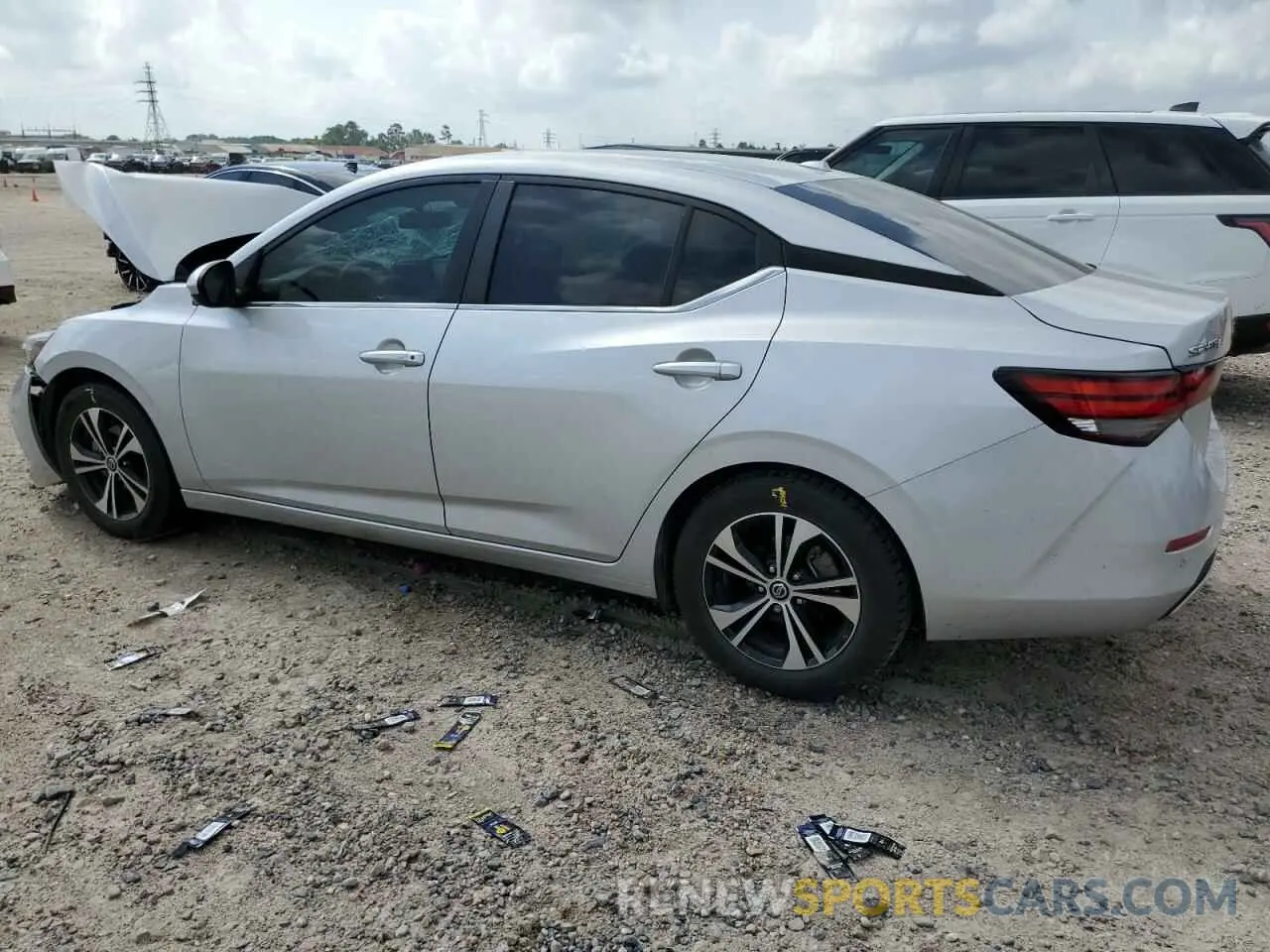 2 Photograph of a damaged car 3N1AB8CVXPY318604 NISSAN SENTRA 2023