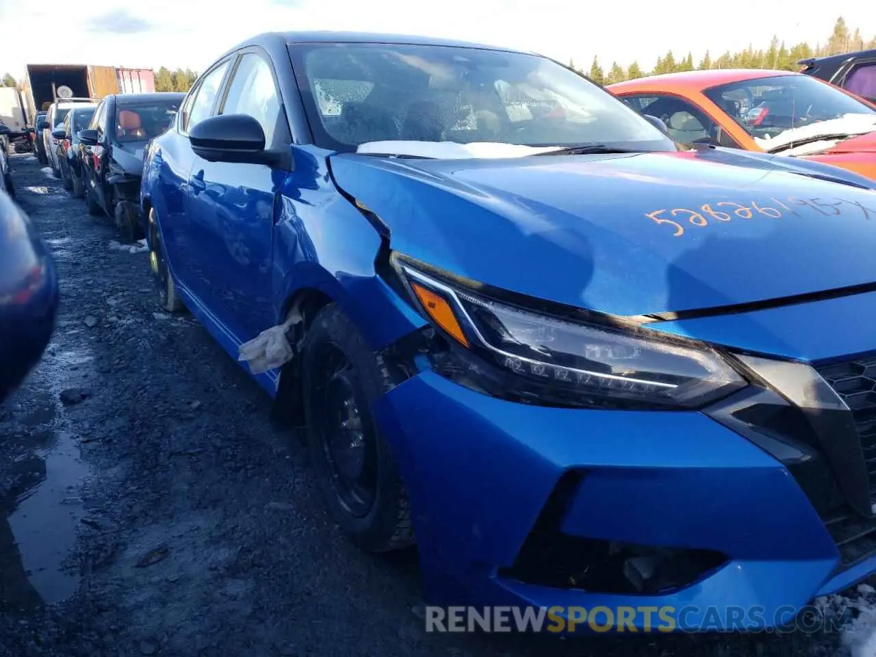 12 Photograph of a damaged car 3N1AB8DV0PY252613 NISSAN SENTRA 2023