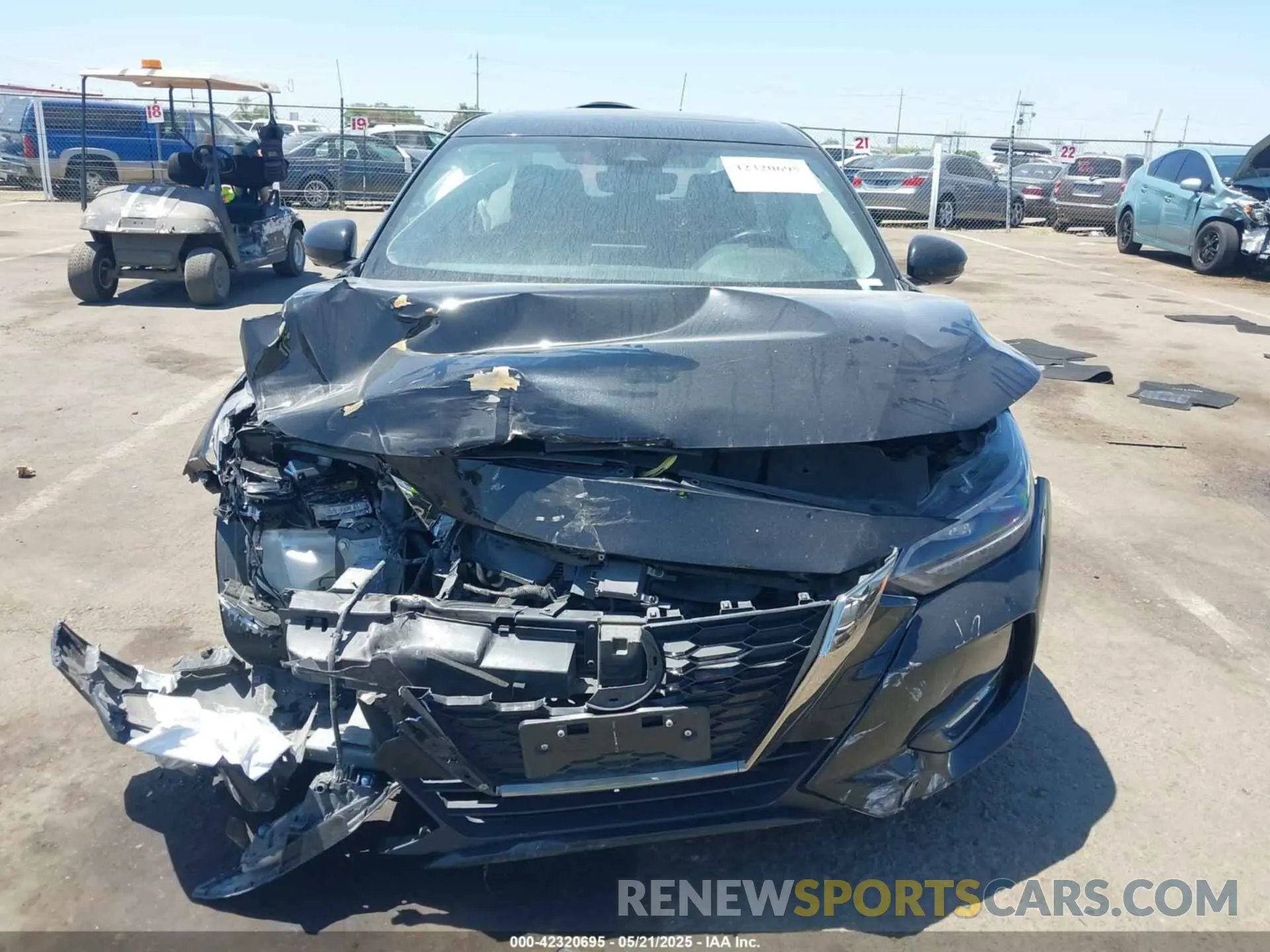 13 Photograph of a damaged car 3N1AB8DV0PY274501 NISSAN SENTRA 2023