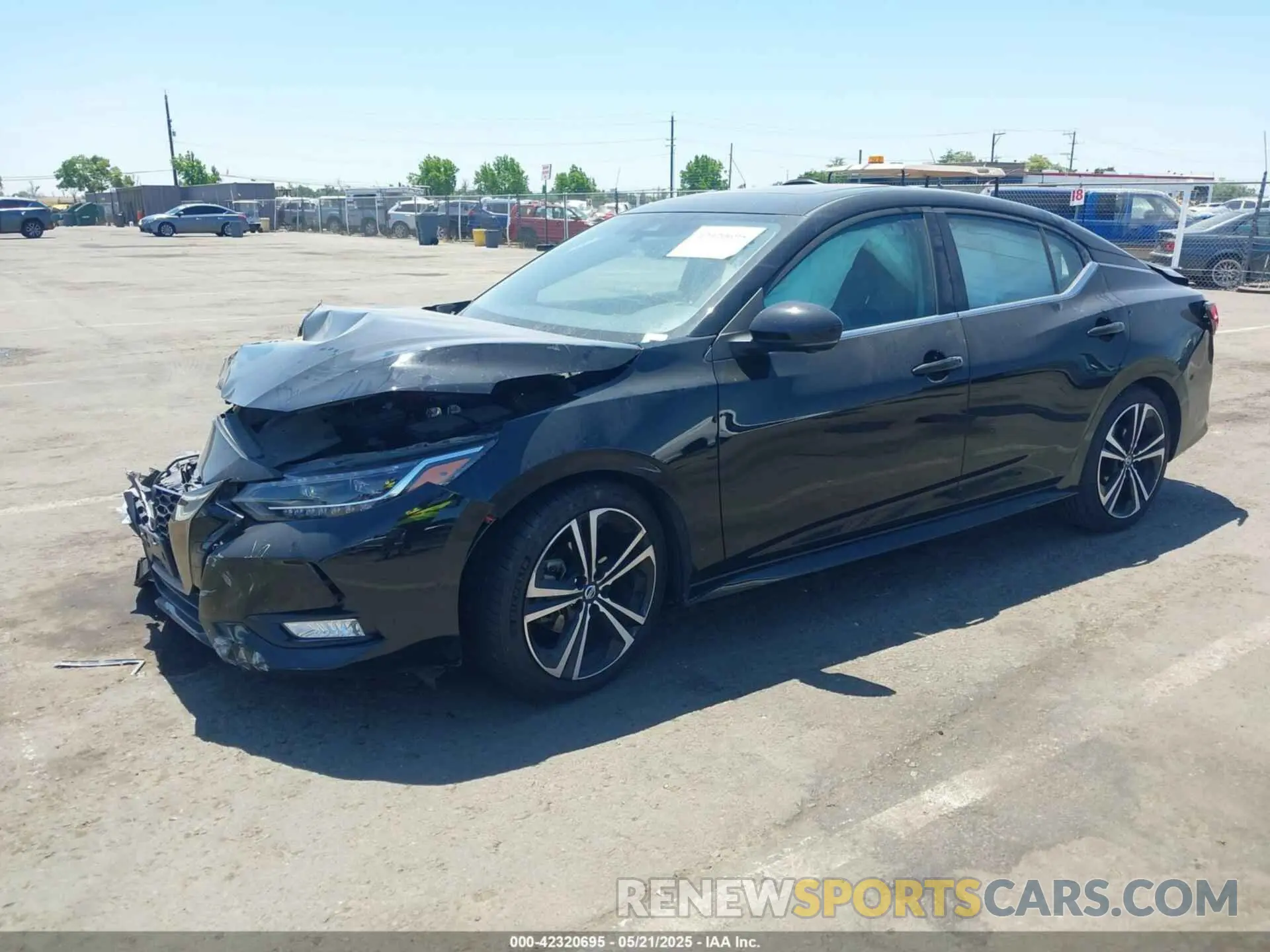 2 Photograph of a damaged car 3N1AB8DV0PY274501 NISSAN SENTRA 2023