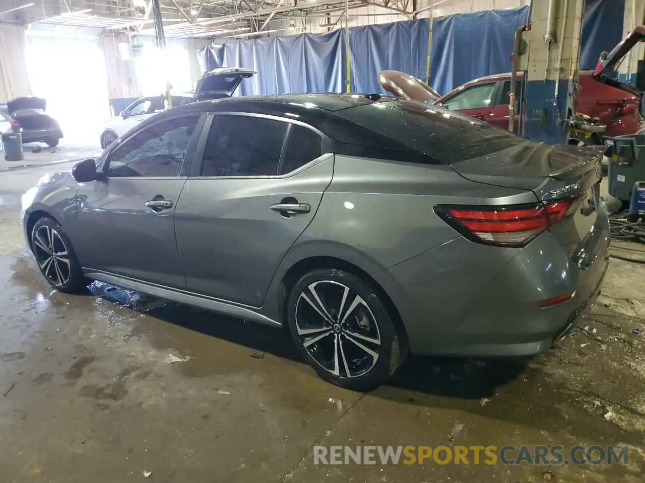 2 Photograph of a damaged car 3N1AB8DV0PY297860 NISSAN SENTRA 2023