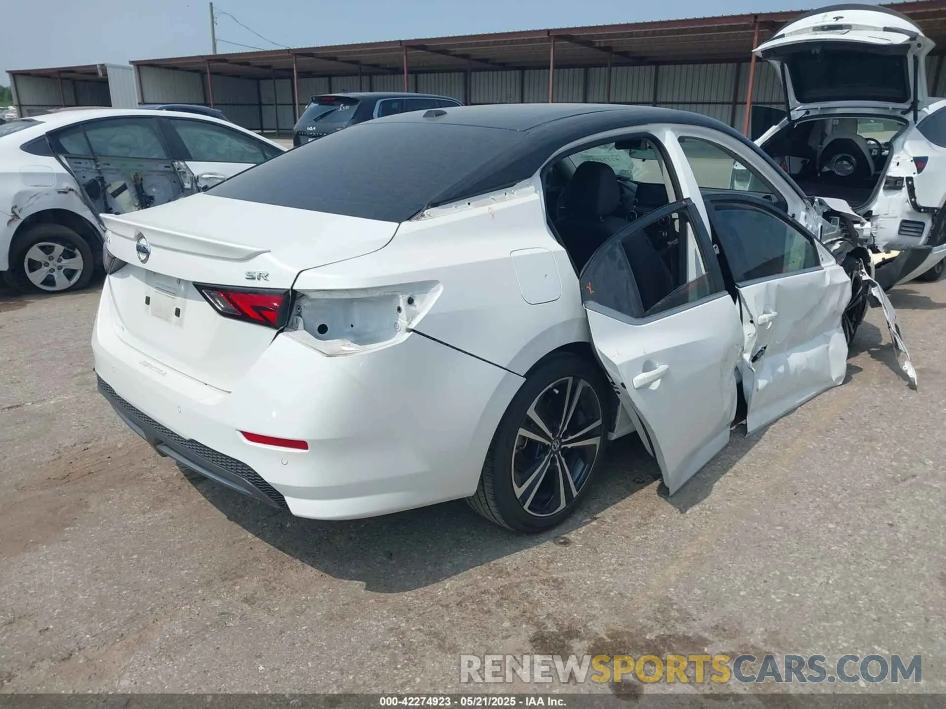 4 Photograph of a damaged car 3N1AB8DV0PY317363 NISSAN SENTRA 2023