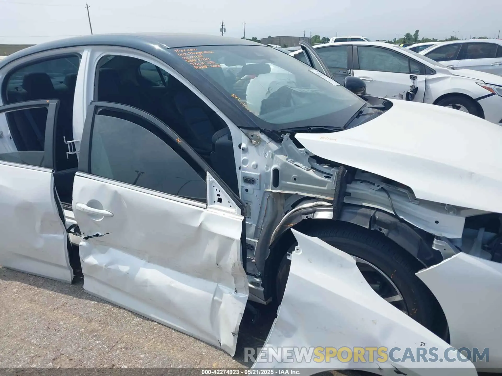 6 Photograph of a damaged car 3N1AB8DV0PY317363 NISSAN SENTRA 2023