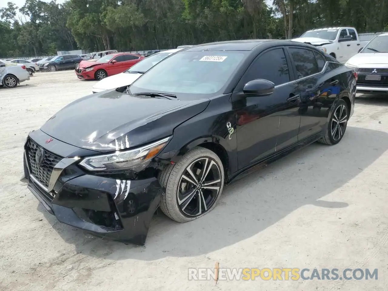 1 Photograph of a damaged car 3N1AB8DV0PY324586 NISSAN SENTRA 2023