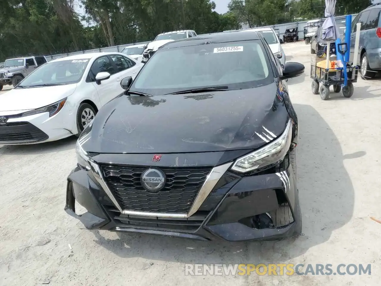 5 Photograph of a damaged car 3N1AB8DV0PY324586 NISSAN SENTRA 2023