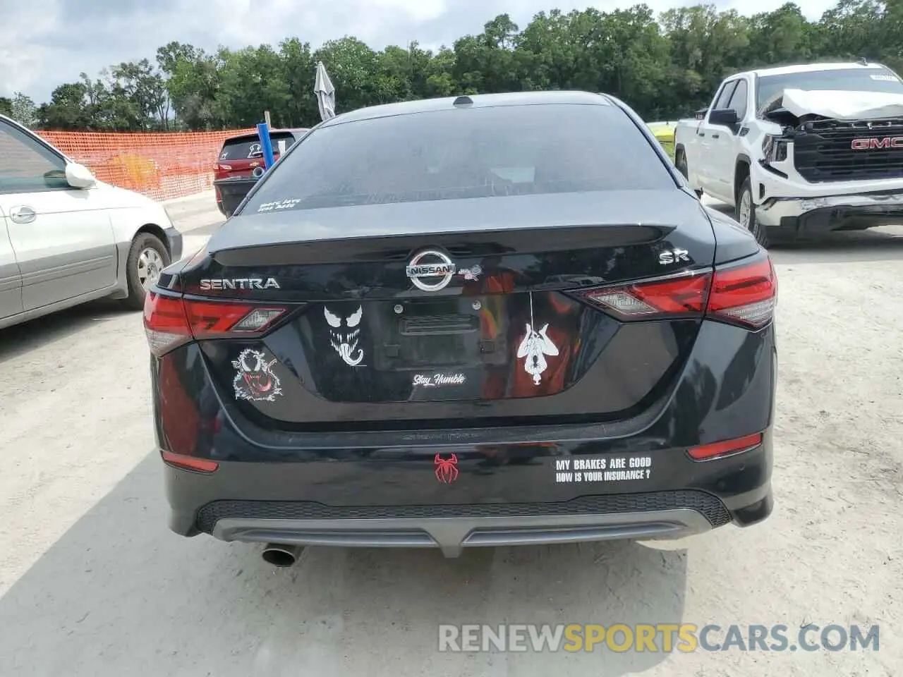 6 Photograph of a damaged car 3N1AB8DV0PY324586 NISSAN SENTRA 2023