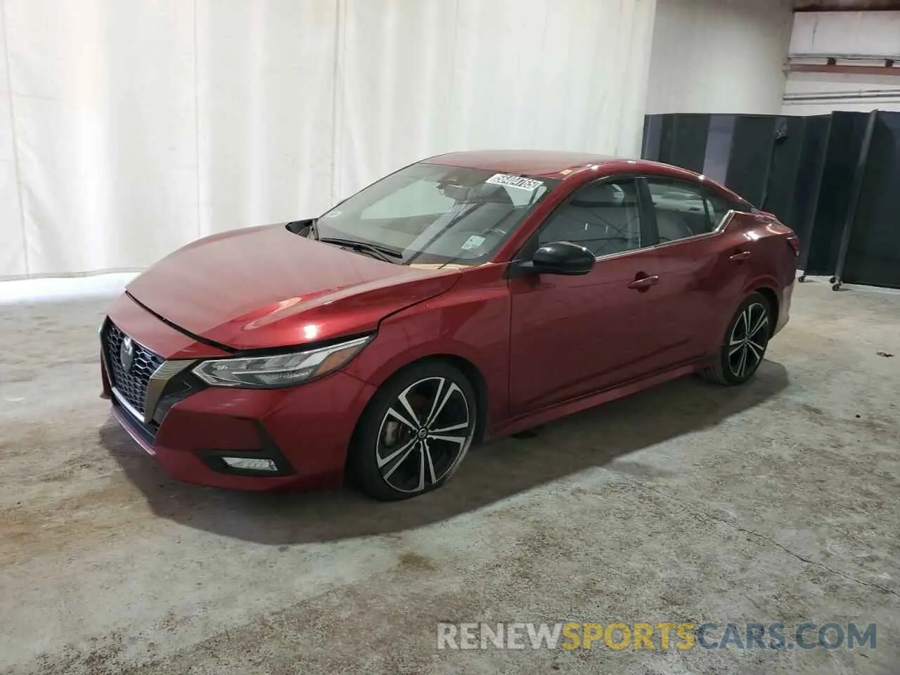 1 Photograph of a damaged car 3N1AB8DV1PY233438 NISSAN SENTRA 2023