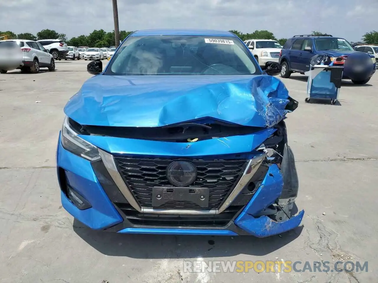 5 Photograph of a damaged car 3N1AB8DV1PY234055 NISSAN SENTRA 2023