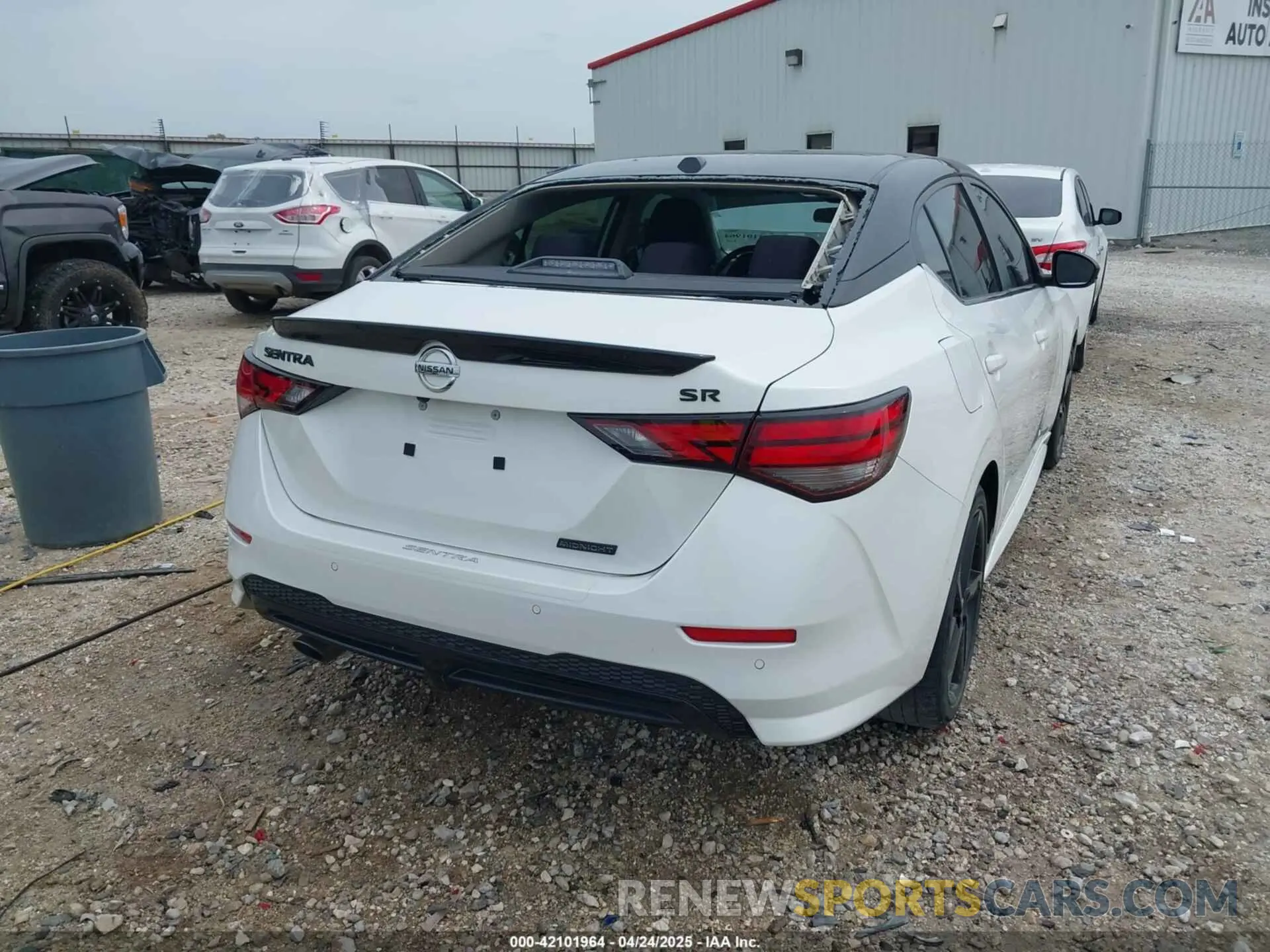 4 Photograph of a damaged car 3N1AB8DV1PY286317 NISSAN SENTRA 2023