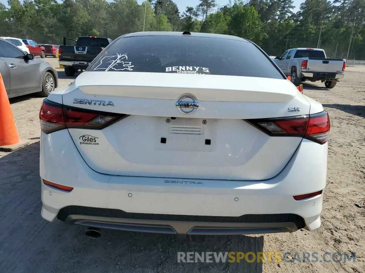 6 Photograph of a damaged car 3N1AB8DV1PY316545 NISSAN SENTRA 2023