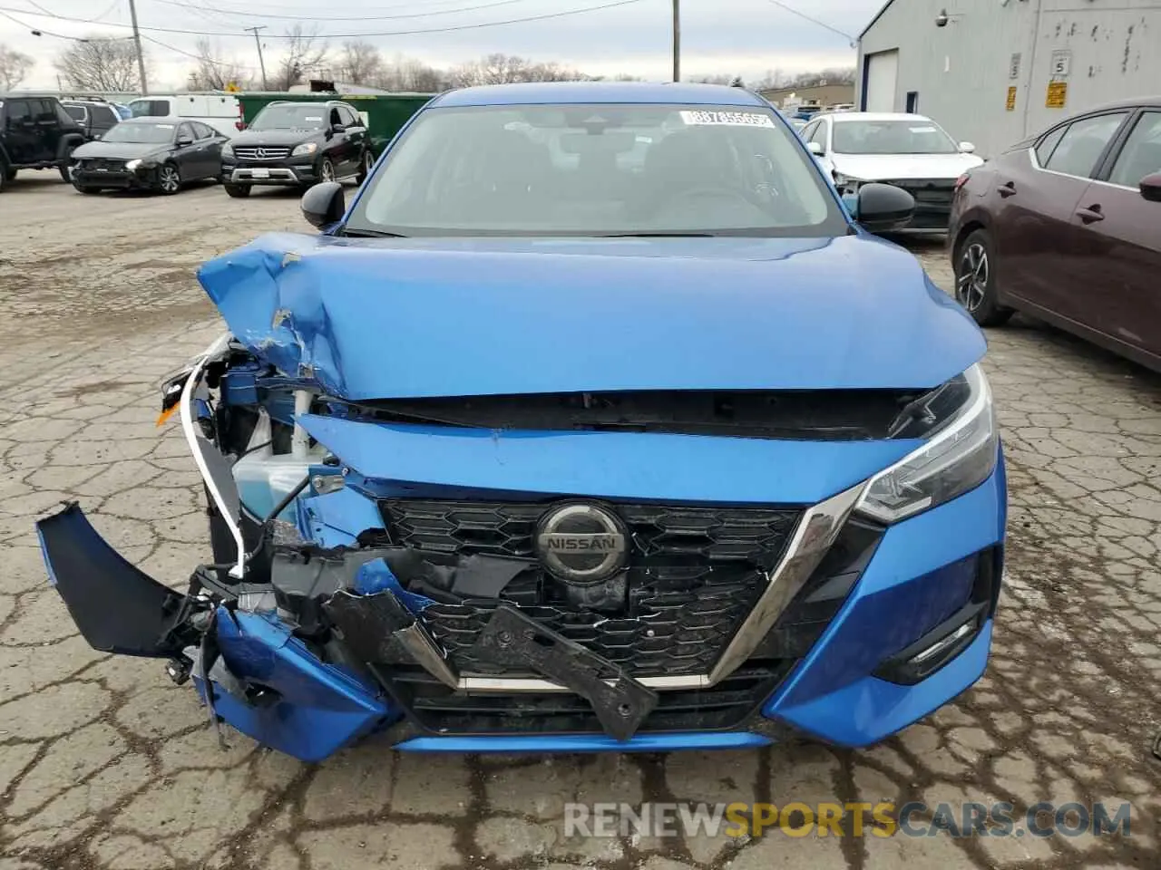 5 Photograph of a damaged car 3N1AB8DV2PY234355 NISSAN SENTRA 2023