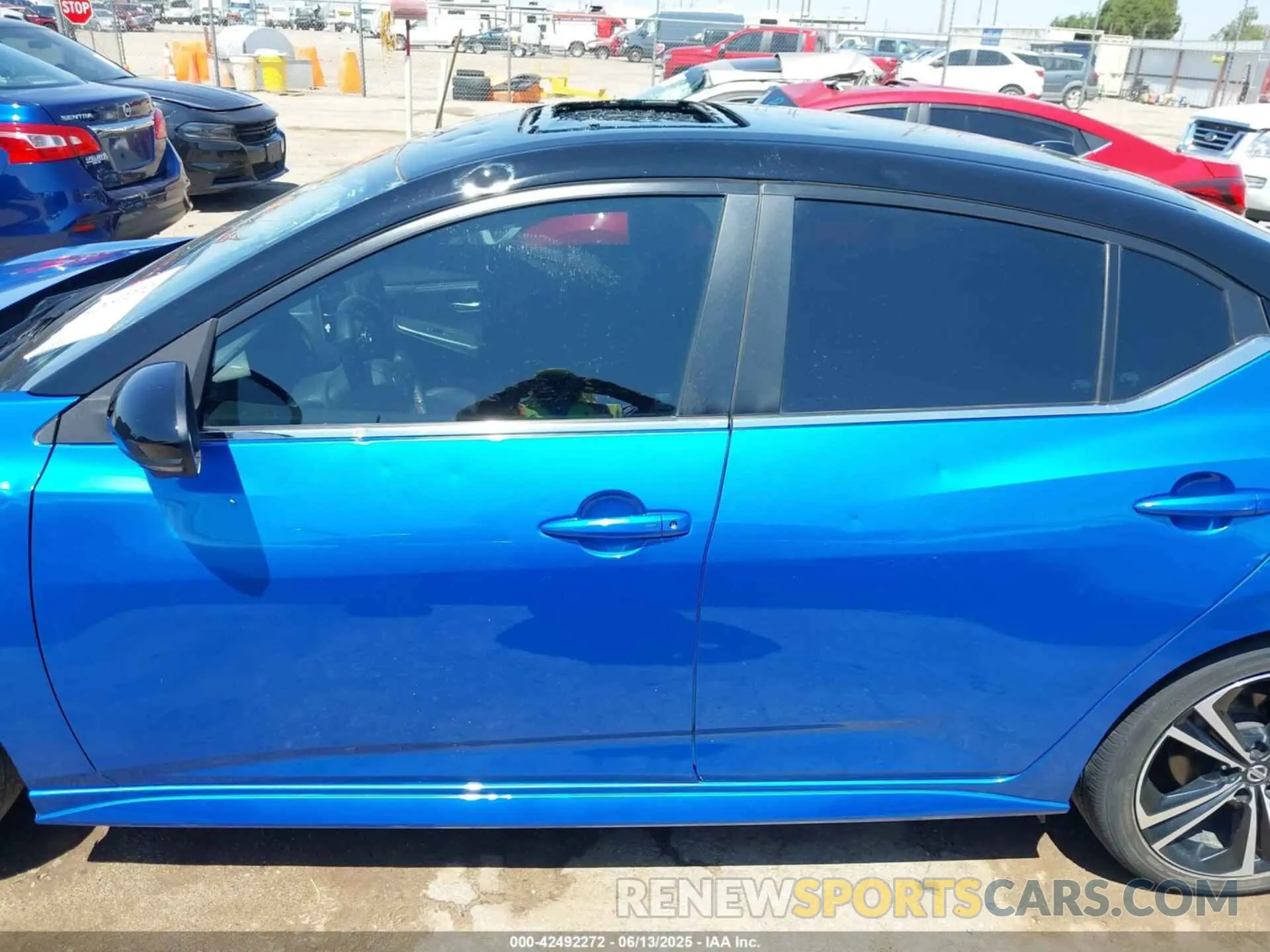 14 Photograph of a damaged car 3N1AB8DV2PY249695 NISSAN SENTRA 2023