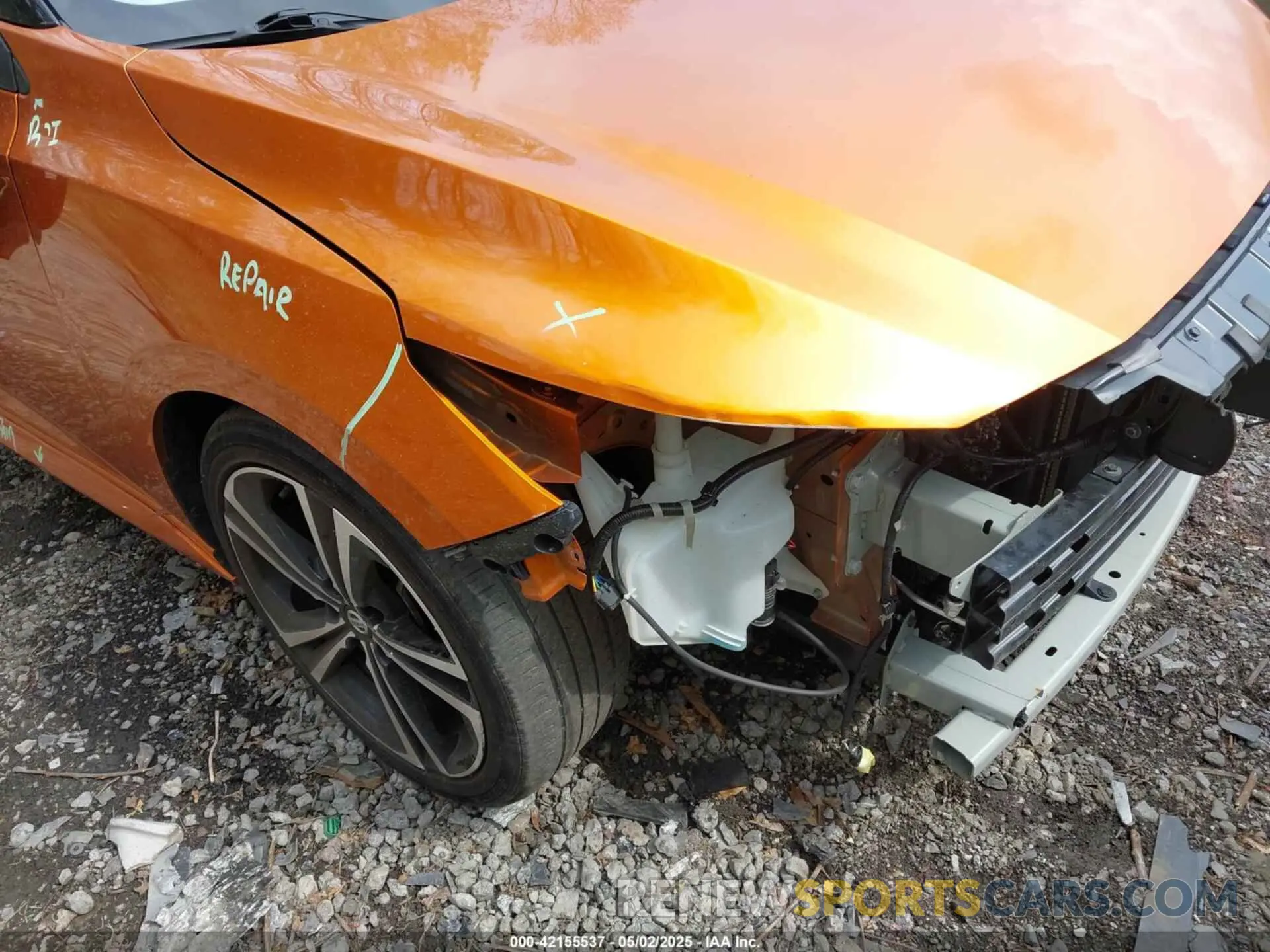 17 Photograph of a damaged car 3N1AB8DV2PY279070 NISSAN SENTRA 2023