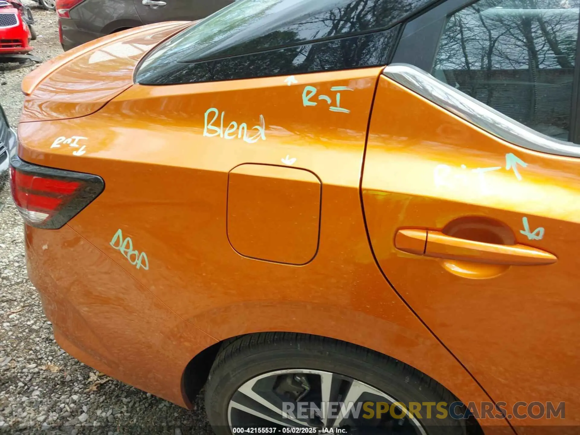 21 Photograph of a damaged car 3N1AB8DV2PY279070 NISSAN SENTRA 2023
