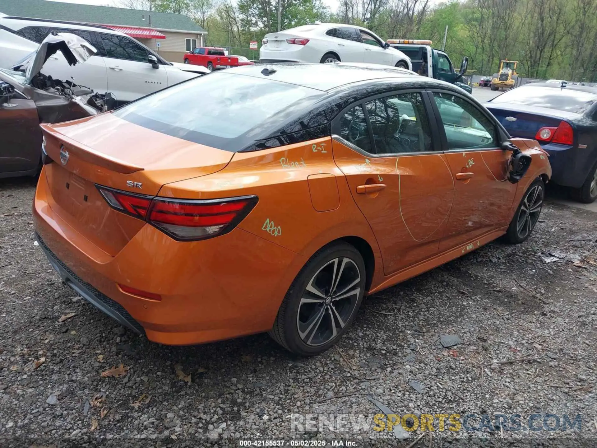 4 Photograph of a damaged car 3N1AB8DV2PY279070 NISSAN SENTRA 2023