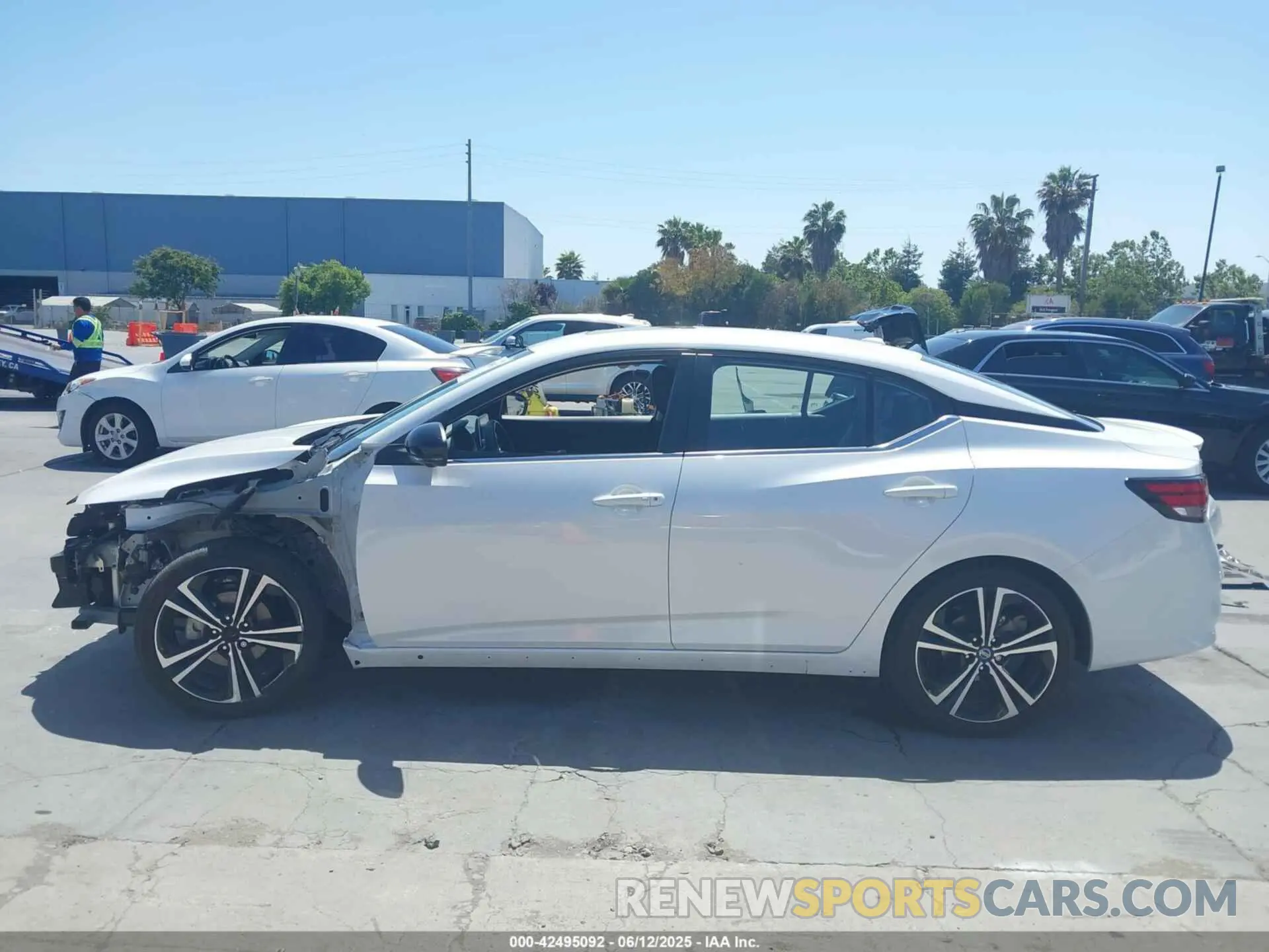 15 Photograph of a damaged car 3N1AB8DV2PY310561 NISSAN SENTRA 2023