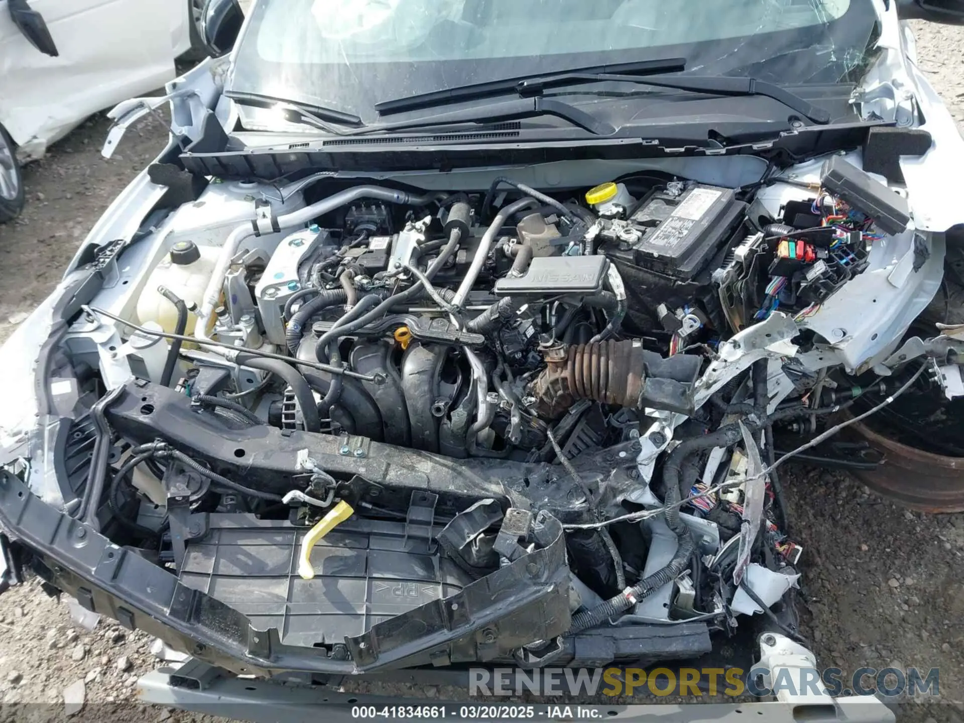 10 Photograph of a damaged car 3N1AB8DV2PY318207 NISSAN SENTRA 2023