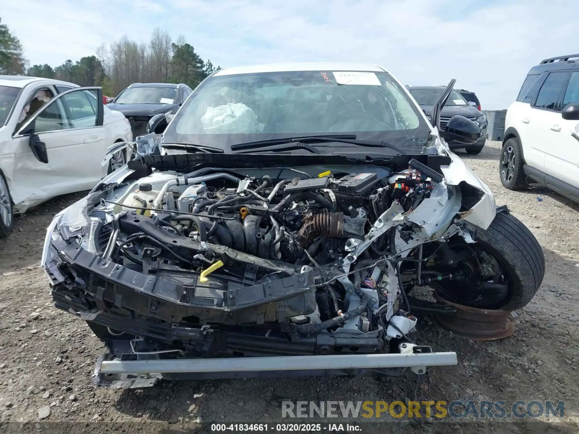 13 Photograph of a damaged car 3N1AB8DV2PY318207 NISSAN SENTRA 2023
