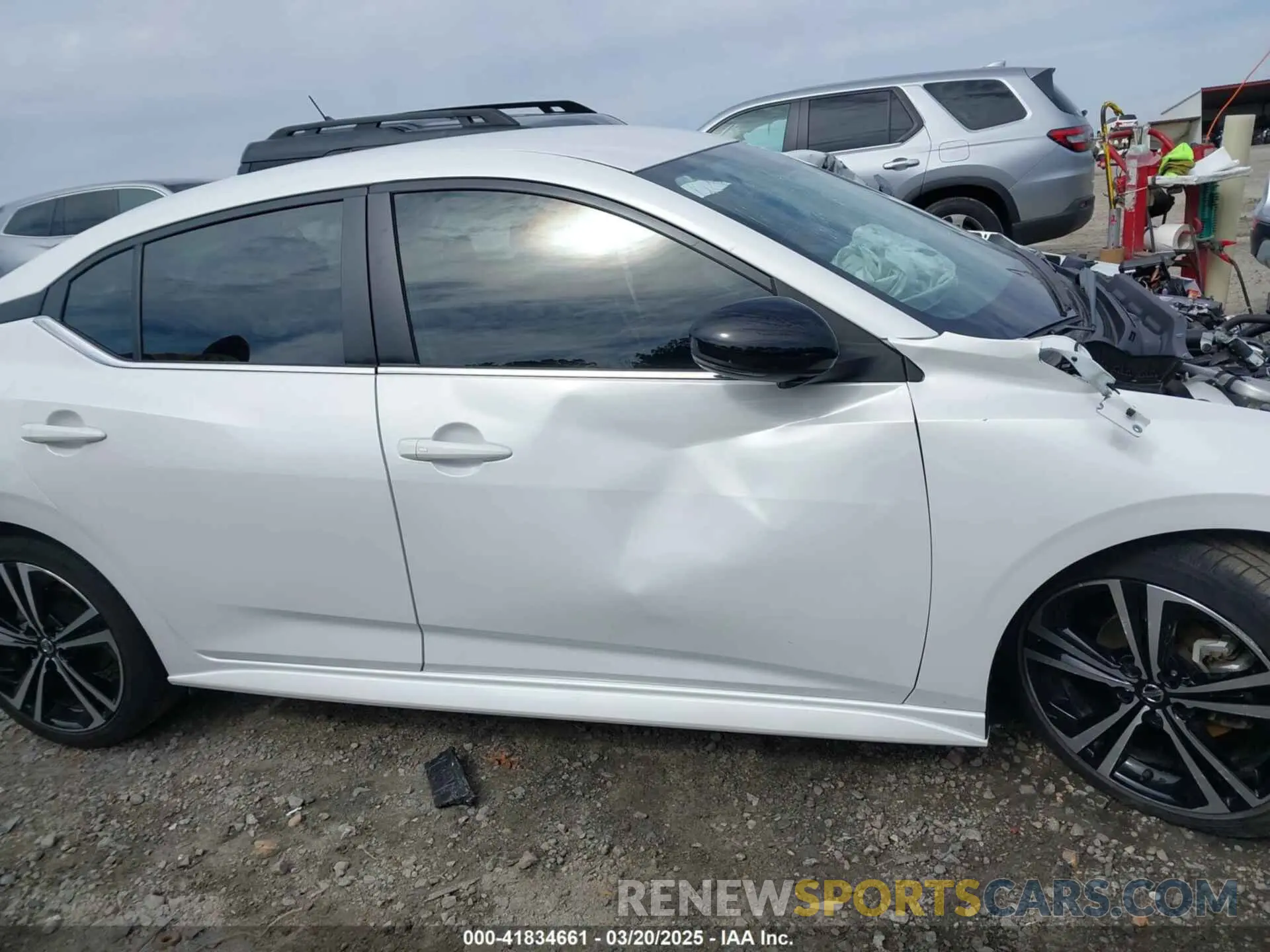 14 Photograph of a damaged car 3N1AB8DV2PY318207 NISSAN SENTRA 2023