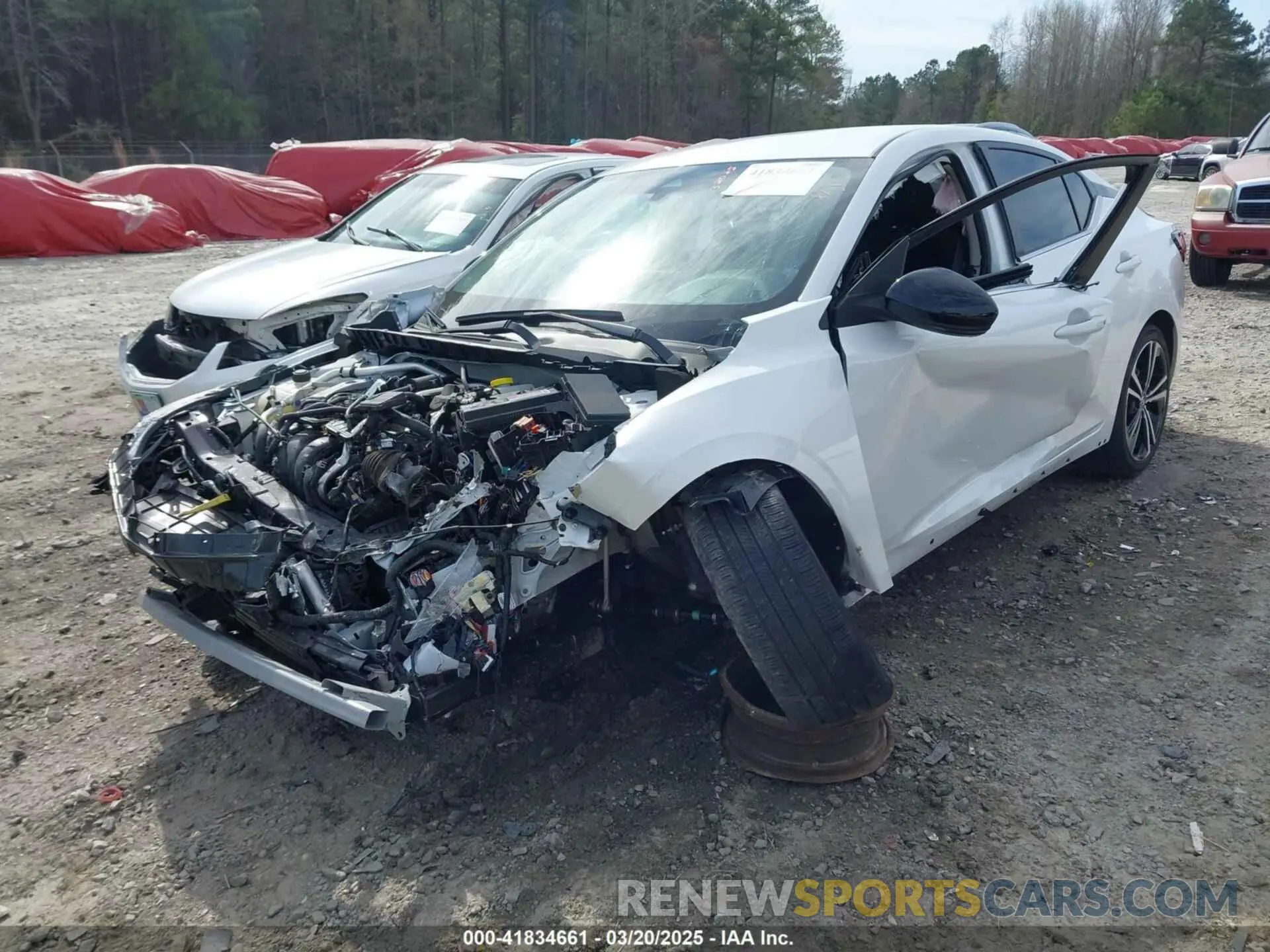 2 Photograph of a damaged car 3N1AB8DV2PY318207 NISSAN SENTRA 2023