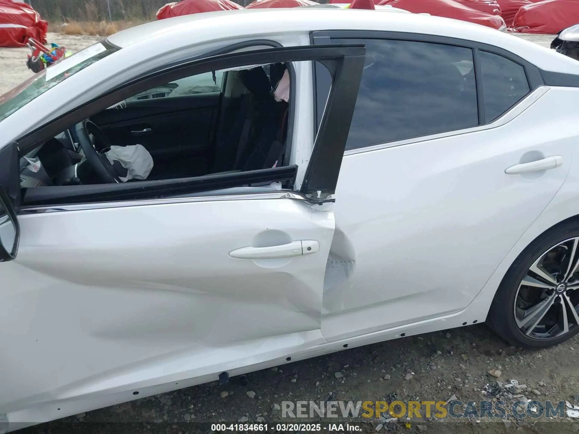 21 Photograph of a damaged car 3N1AB8DV2PY318207 NISSAN SENTRA 2023