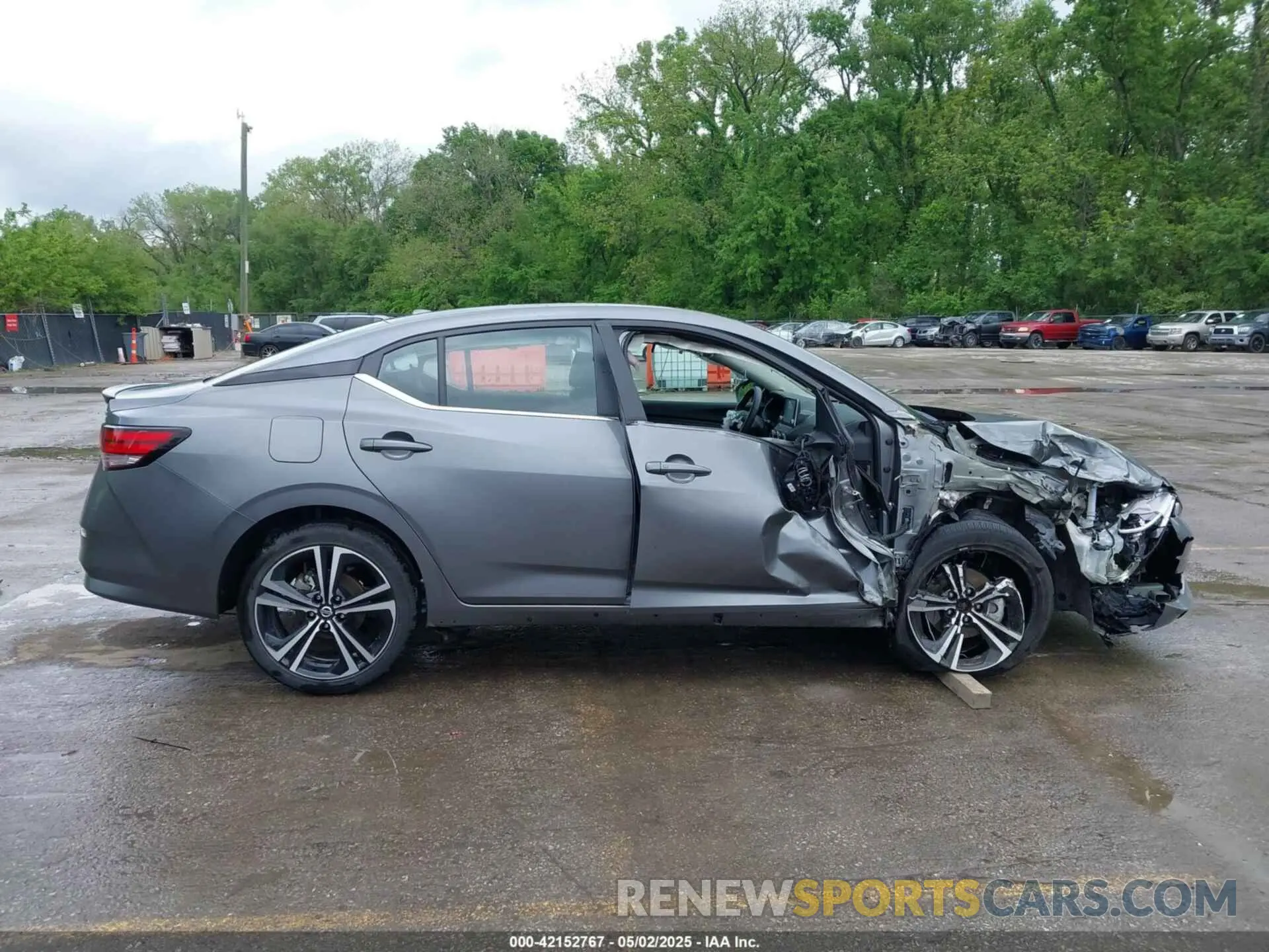14 Photograph of a damaged car 3N1AB8DV2PY319535 NISSAN SENTRA 2023