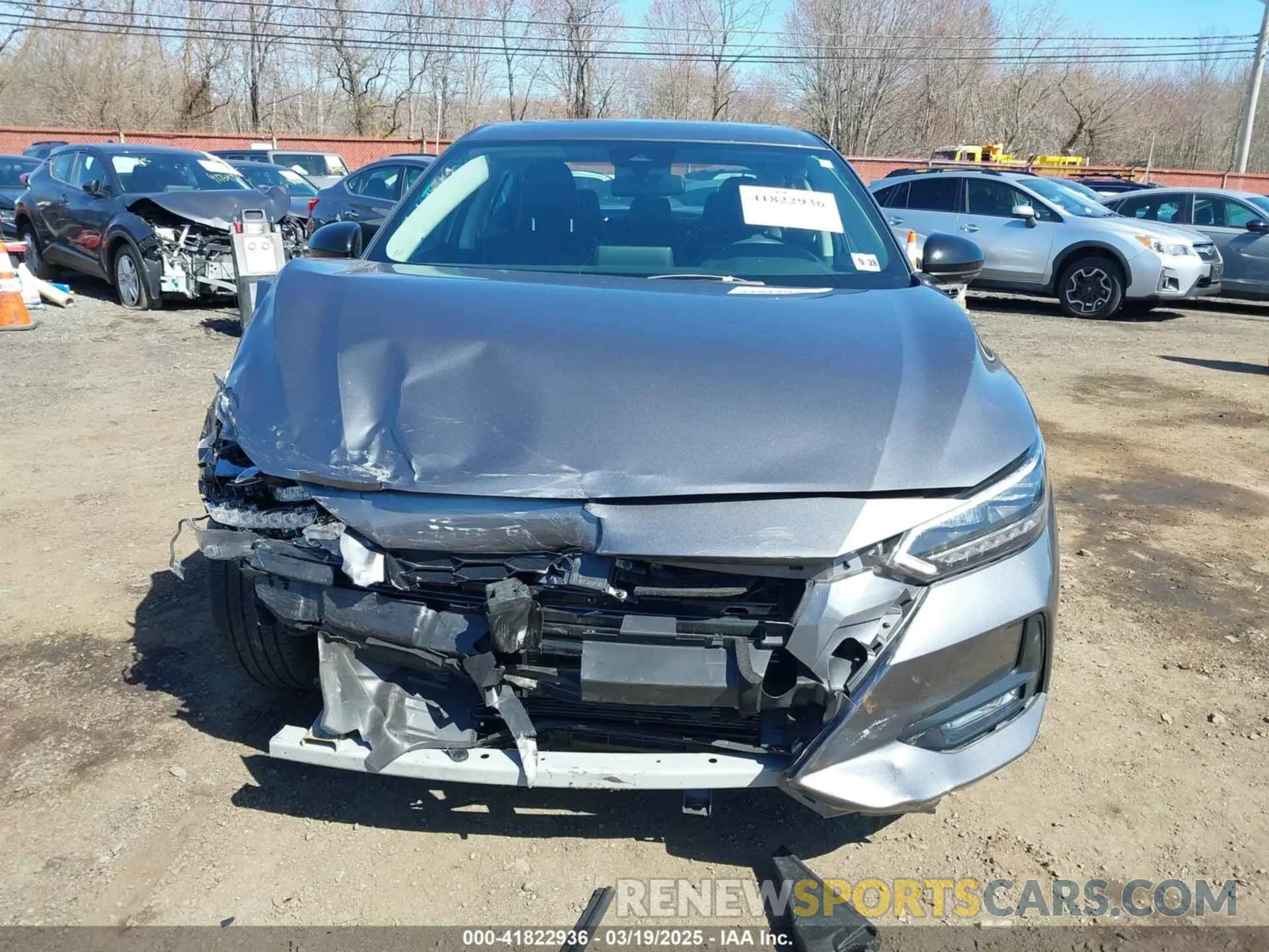 12 Photograph of a damaged car 3N1AB8DV2PY320748 NISSAN SENTRA 2023