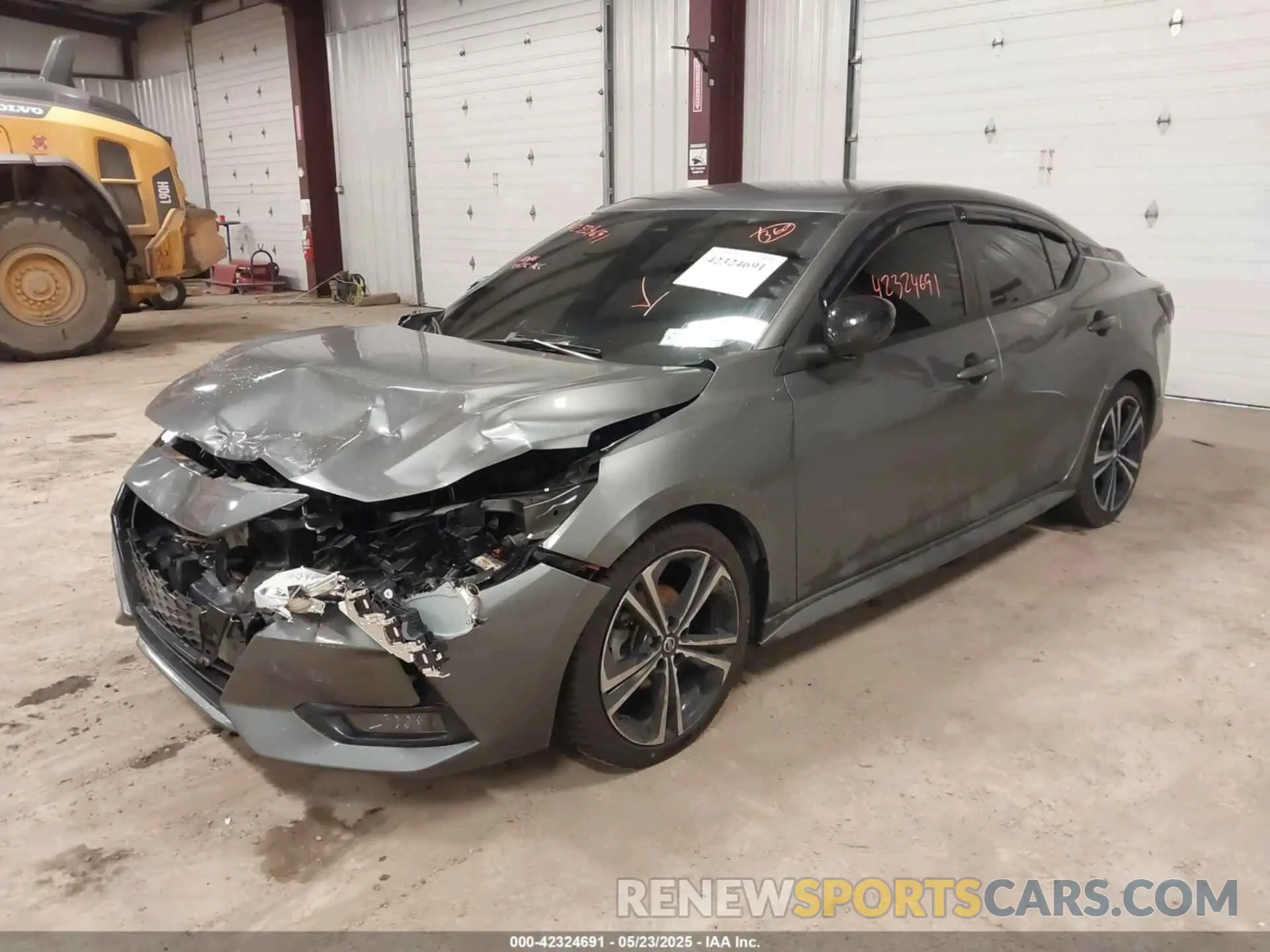 2 Photograph of a damaged car 3N1AB8DV3PY241699 NISSAN SENTRA 2023