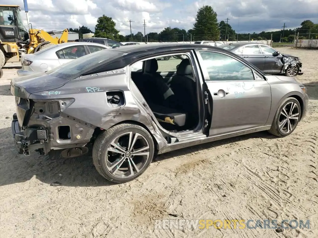 3 Photograph of a damaged car 3N1AB8DV3PY278669 NISSAN SENTRA 2023