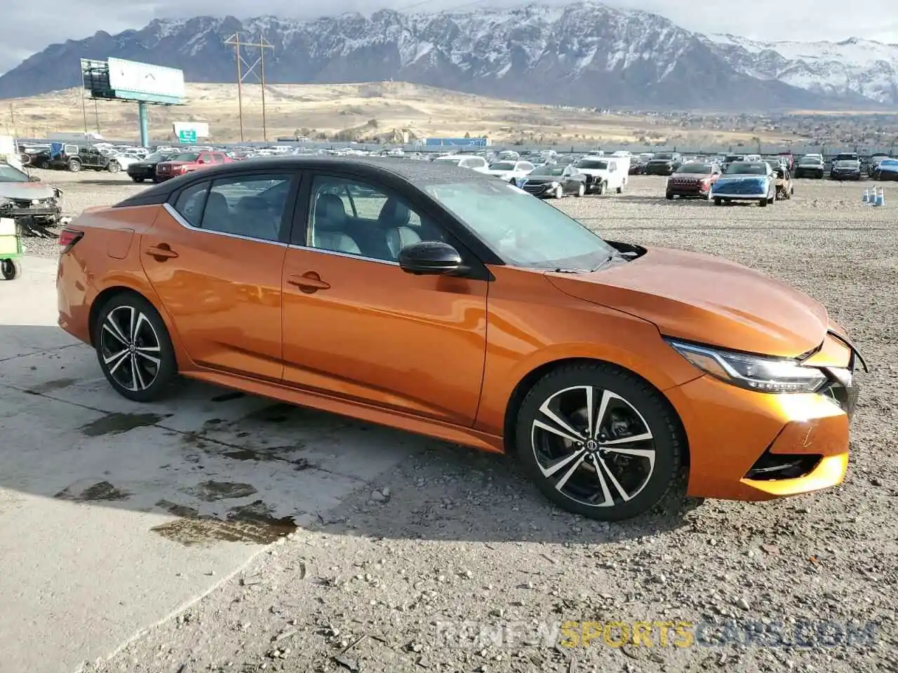 4 Photograph of a damaged car 3N1AB8DV3PY290515 NISSAN SENTRA 2023