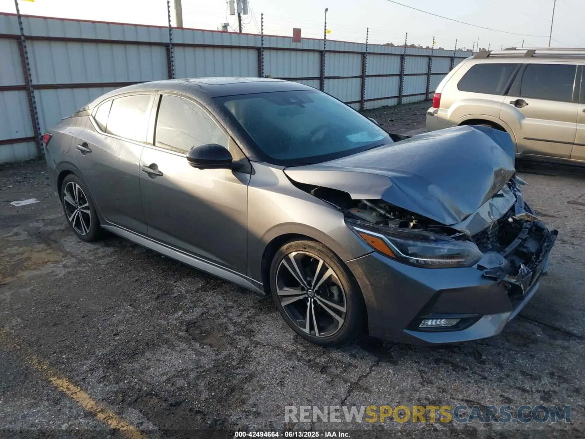 1 Photograph of a damaged car 3N1AB8DV3PY307829 NISSAN SENTRA 2023
