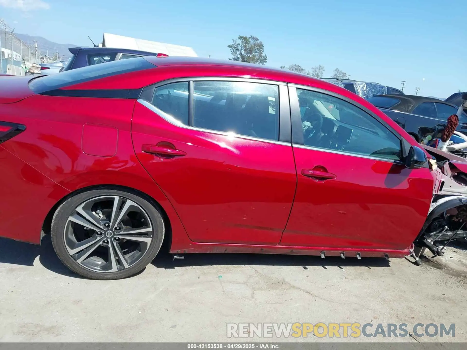 13 Photograph of a damaged car 3N1AB8DV4PY262691 NISSAN SENTRA 2023