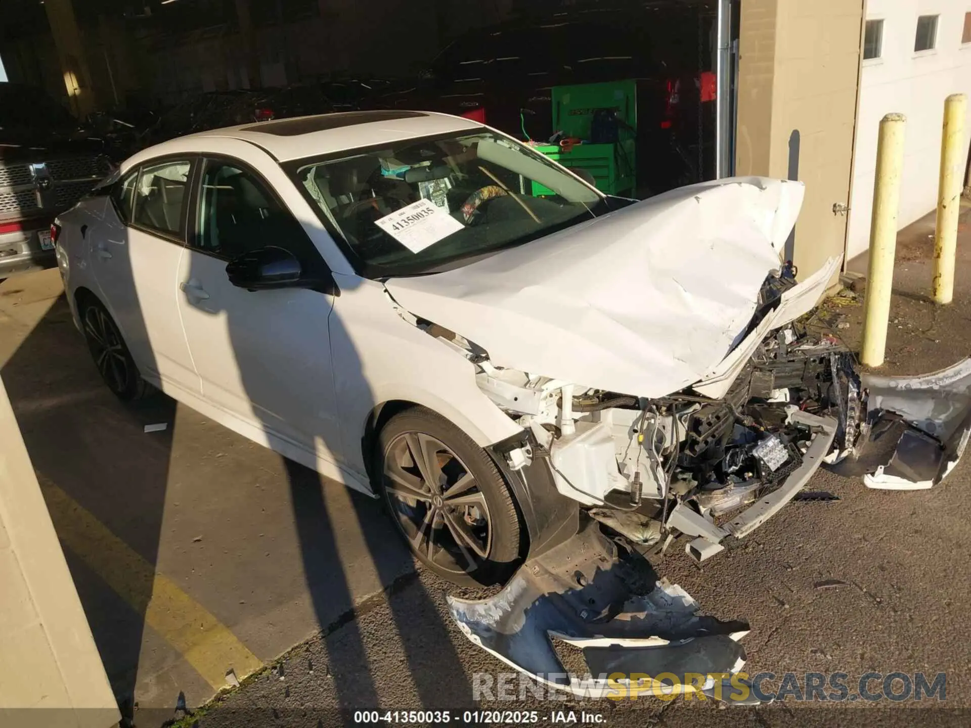 1 Photograph of a damaged car 3N1AB8DV4PY274873 NISSAN SENTRA 2023