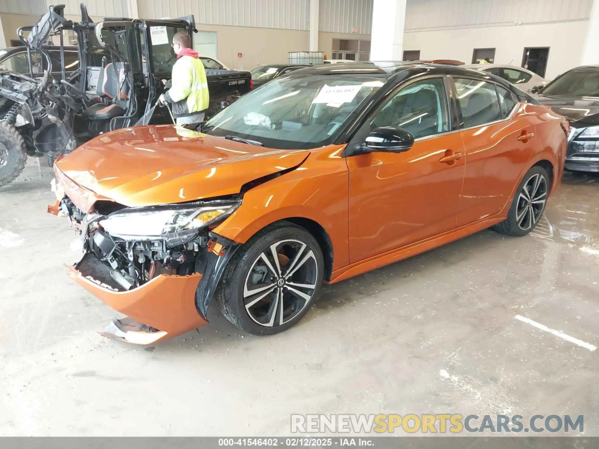 2 Photograph of a damaged car 3N1AB8DV4PY291611 NISSAN SENTRA 2023