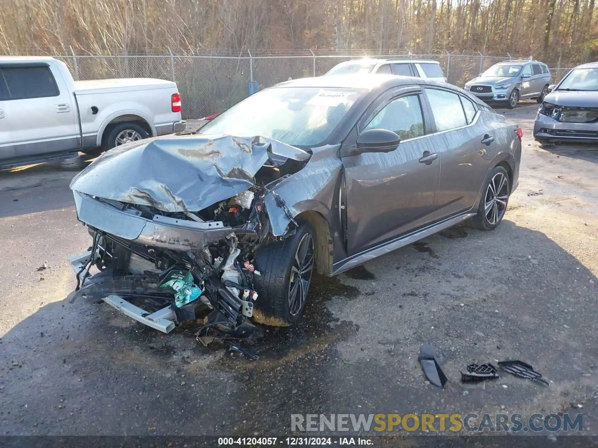 2 Photograph of a damaged car 3N1AB8DV4PY299482 NISSAN SENTRA 2023