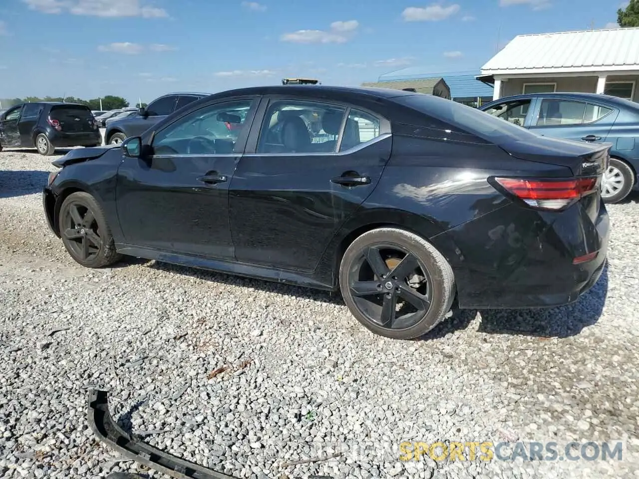 2 Photograph of a damaged car 3N1AB8DV4PY303725 NISSAN SENTRA 2023
