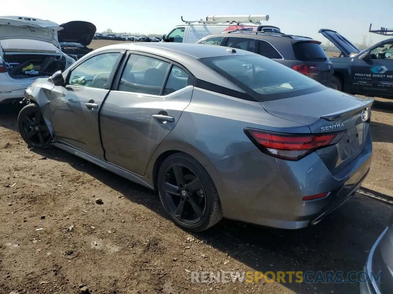 2 Photograph of a damaged car 3N1AB8DV4PY315521 NISSAN SENTRA 2023