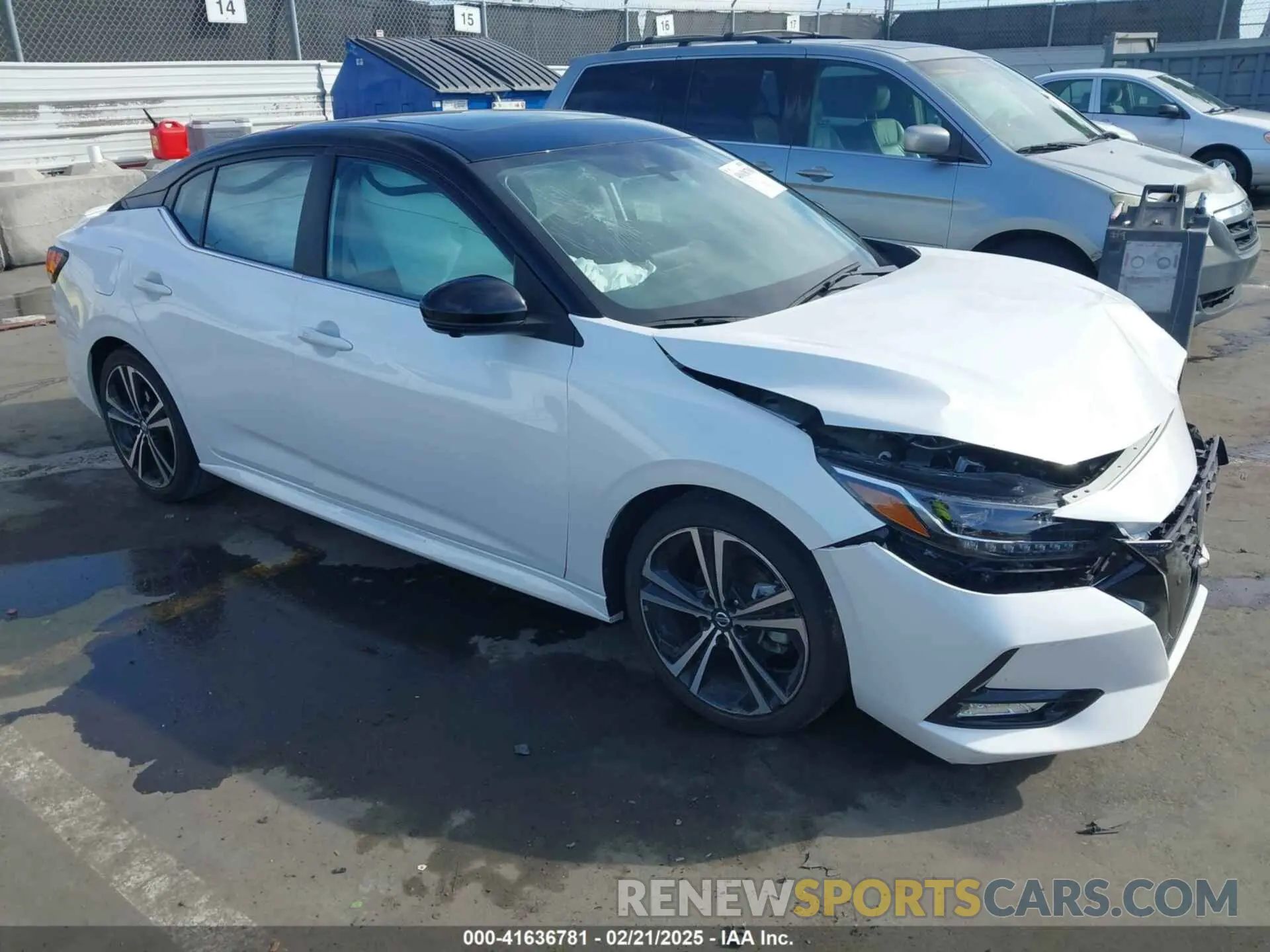 1 Photograph of a damaged car 3N1AB8DV5PY237900 NISSAN SENTRA 2023