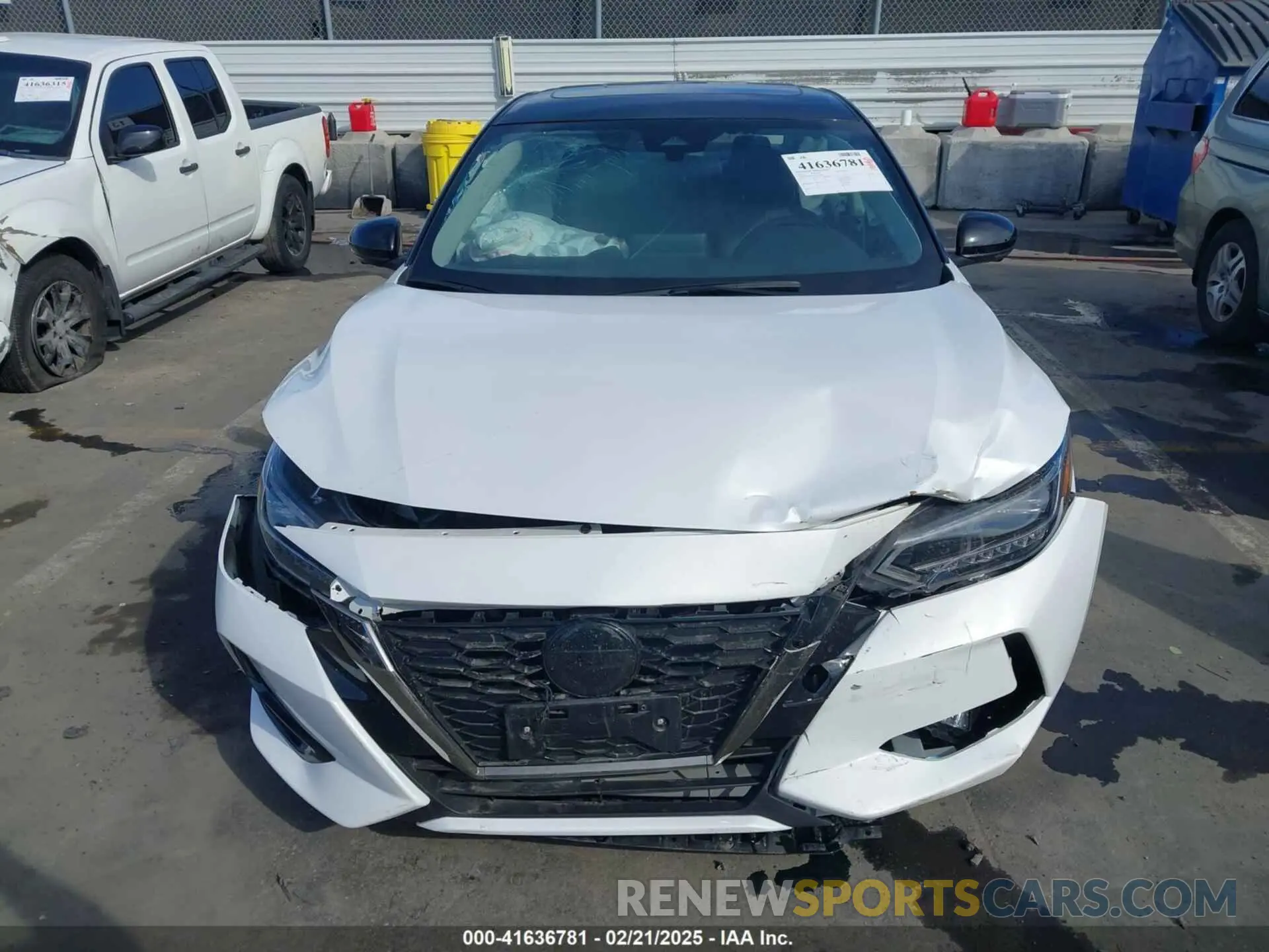 12 Photograph of a damaged car 3N1AB8DV5PY237900 NISSAN SENTRA 2023
