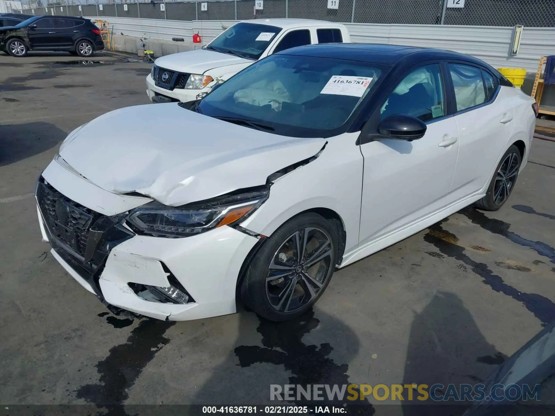 2 Photograph of a damaged car 3N1AB8DV5PY237900 NISSAN SENTRA 2023