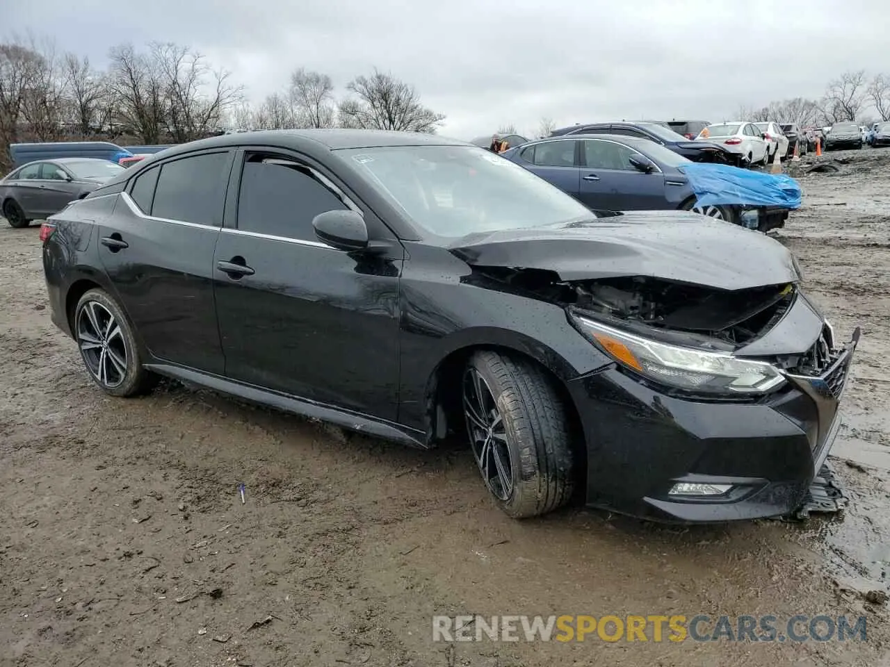 4 Photograph of a damaged car 3N1AB8DV5PY242921 NISSAN SENTRA 2023