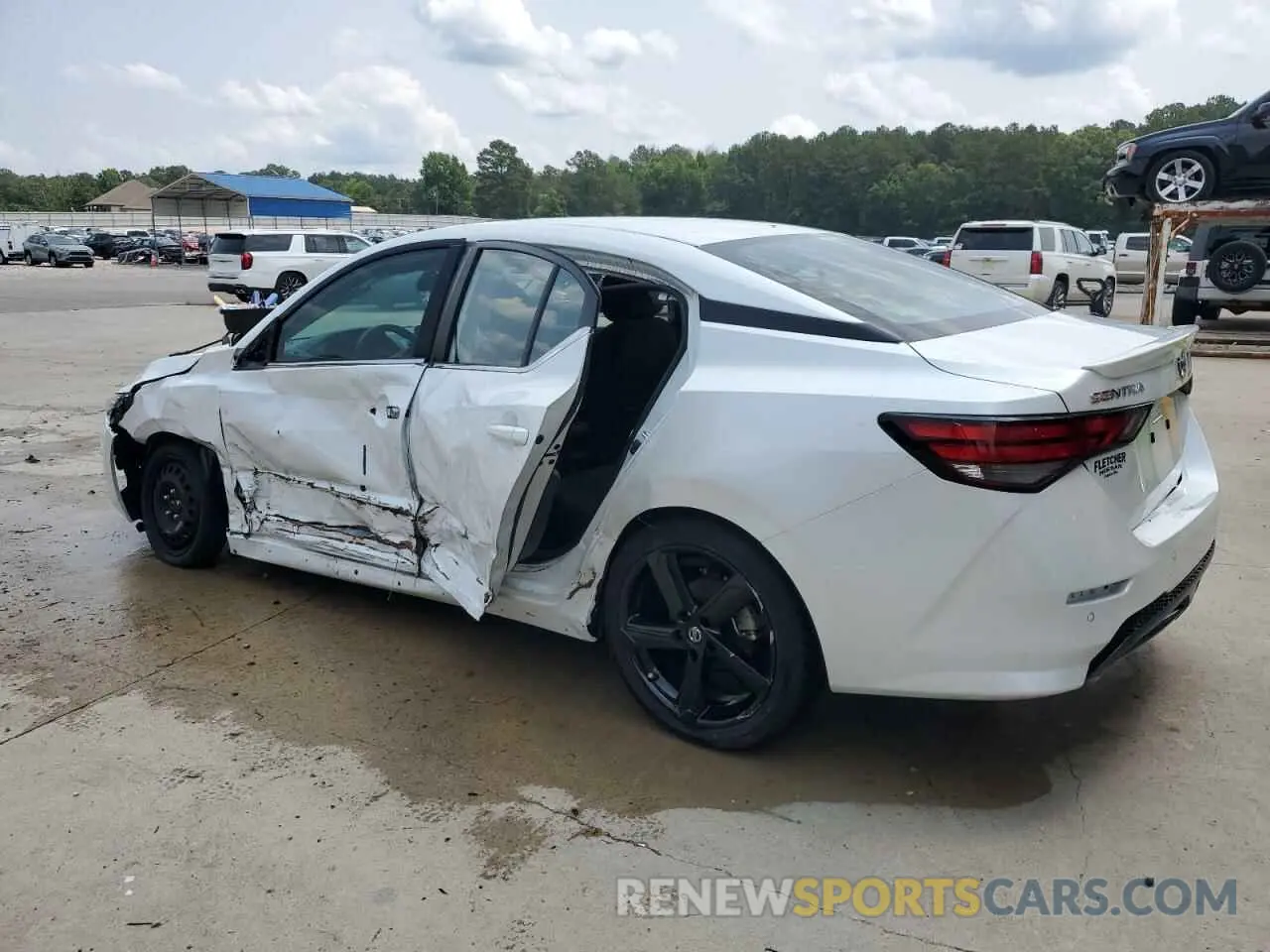 2 Photograph of a damaged car 3N1AB8DV5PY260433 NISSAN SENTRA 2023